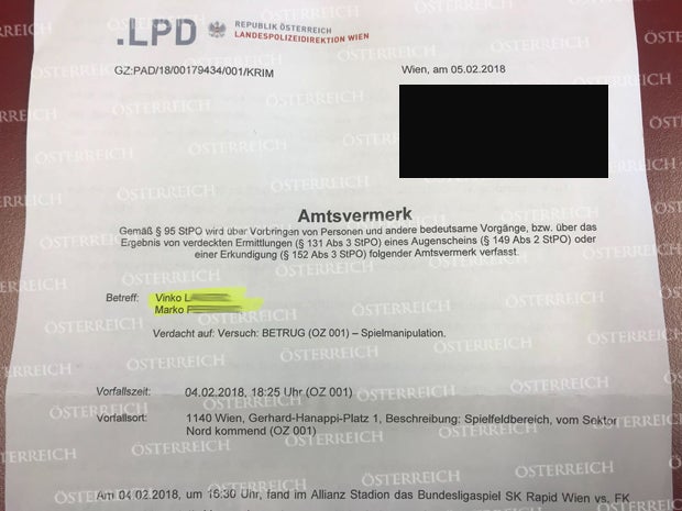 Wurde das Wiener Derby manipuliert?