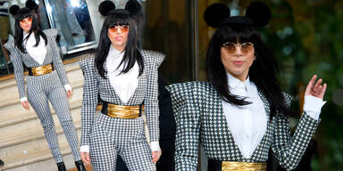 Lady Gaga als modebewusste Micky Maus
