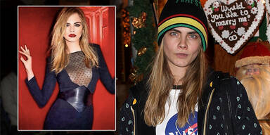 Cara Delevingne als verführerischer Vamp für YSL