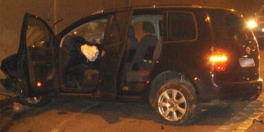 Alkolenker crashte in Tunnelwand