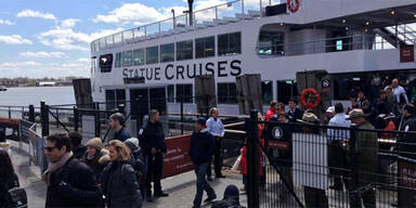 Bomben-Alarm bei der Freiheitsstatue