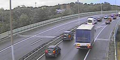 Wieder Stau-Chaos auf der A23