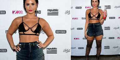 Demi Lovato im Porno-Look