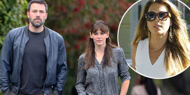 Ben Affleck, Jennifer Garner, Christine Ouzounian