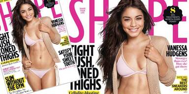 Vanessa Hudgens auf dem Cover von Shape