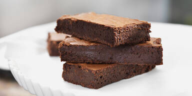 Saftige Apfelmus-Brownies mit nur 2g Fett