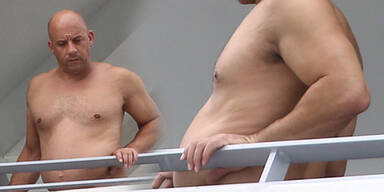 Vin Diesel mit Bierbauch