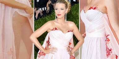 Blake Lively mit Babybauch auf der Met Gala