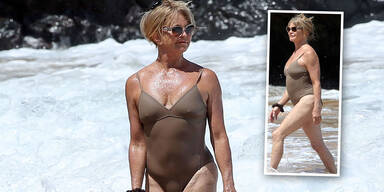 Goldie Hawn: Fesche Badenixe