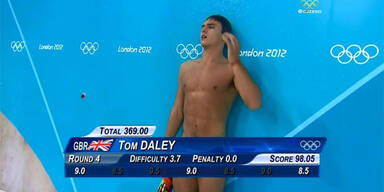 Internet lacht über "nackte" Wasserspringer