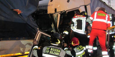 Lkw Crash Südtirol