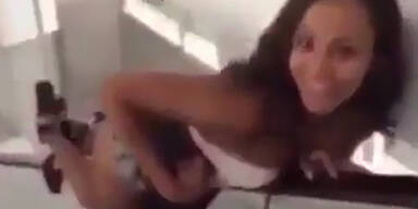 Typ wollte sexy Frau imponieren - Arm gebrochen