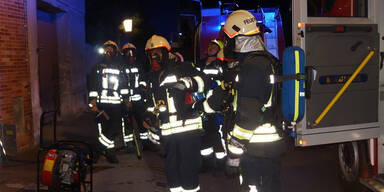 Mistelbach Brand in Asylunterkunft