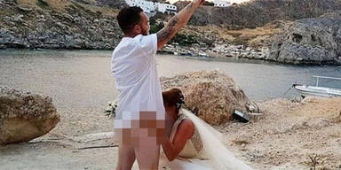 Dieses versaute Hochzeitsfoto hat drastische Folgen