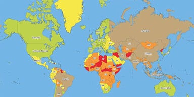 So (un)sicher ist Ihr Urlaubsziel