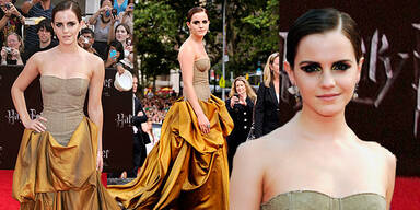 Emma Watson bei der NY Premiere von Harry Potter