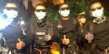 H&ouml;hlendrama H&ouml;hle Tham Luang Thailand Taucher