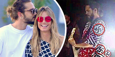 Tom Kaulitz Heidi Klum Hakenkreuz-Shirt