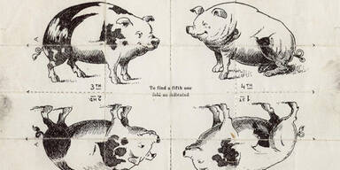 So genial verspotteten die Alliierten Adolf Hitler