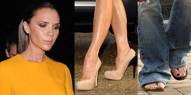 Heels-Verbot für Victoria Beckham