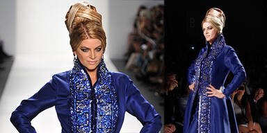 Kirstie Alley am Catwalk in NY