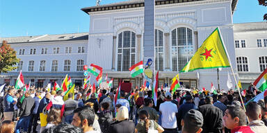 Kurden-Demo Salzburg