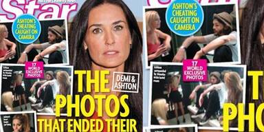 Ashton Kutcher, Demi Moore: Star Magazine