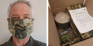 Michael Bauer Bundesheer Masken Mundschutz Schutzmasken Corona