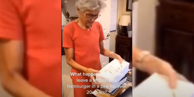 Burger McDonald's 24 Jahre alt