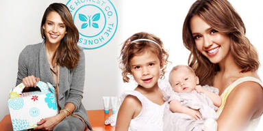 Jessica Alba designt Öko-Babyprodukte