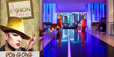 Fashion-Event mit Boy George