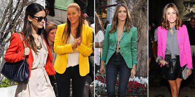 Bunte Blazer