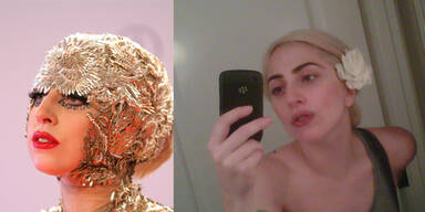 Lady Gaga wie die Natur sie schuf