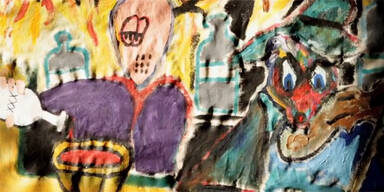 Macaulay Culkin schwingt seinen Pinsel 