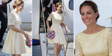 Kates selbst entworfenes Kleid