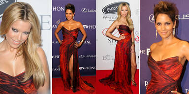 Sylvie vs. Halle Berry in Monique Lhuillier