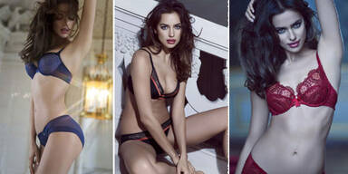 Irina Shayk l&auml;sst (fast) alle H&uuml;llen fallen