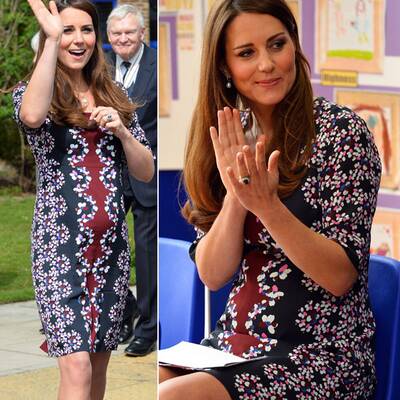 Herzogin Kate: Schwanger & strahlend