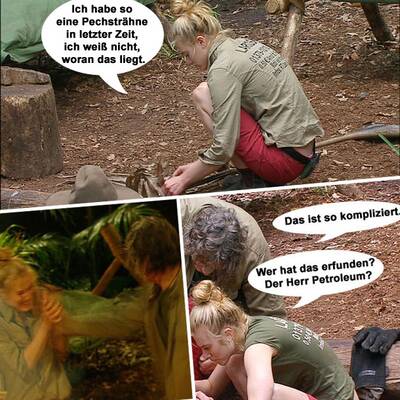 Larissa Marolt im Dschungelcamp