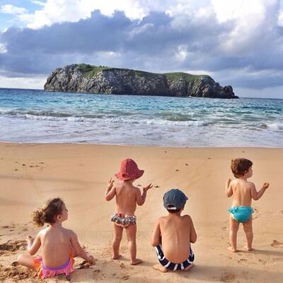 Gisele Bündchen: Traumurlaub auf brasilianischer Insel