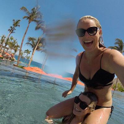 Lindsey Vonns heißes Training im Urlaub