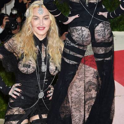 Madonnas zeigfreudiger Auftritt auf der Met Gala