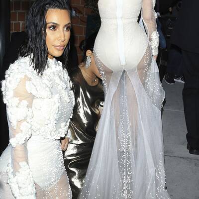 Kim Kardashian: Heiß in Weiß