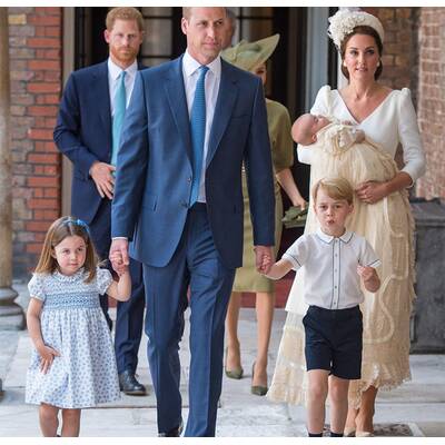 So süß war die Taufe von Prinz Louis 