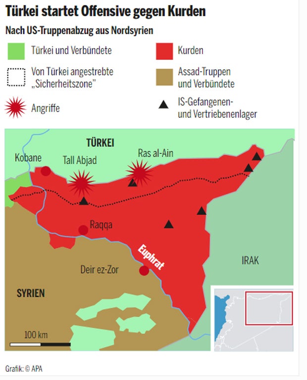 Erdogan-Einmarsch fordert bereits zahlreiche Tote
