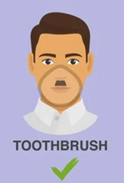 Virus-Warnung: Bärte verringern Wirkung der Masken