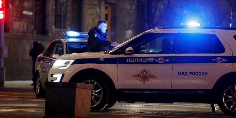 Moskau Geheimdienstzentrale Schüsse