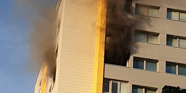 St- P&ouml;lten Neugeb&auml;udeplatz Brand