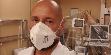 Arzt Christoph Steininger warnt: Intensivstation im Wiener AKH voll mit Corona-Patienten