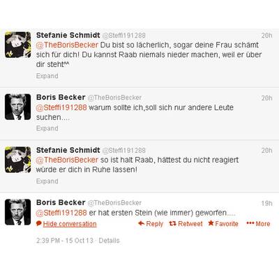 Boris Beckers Twitter-Attacken zum Nachlesen